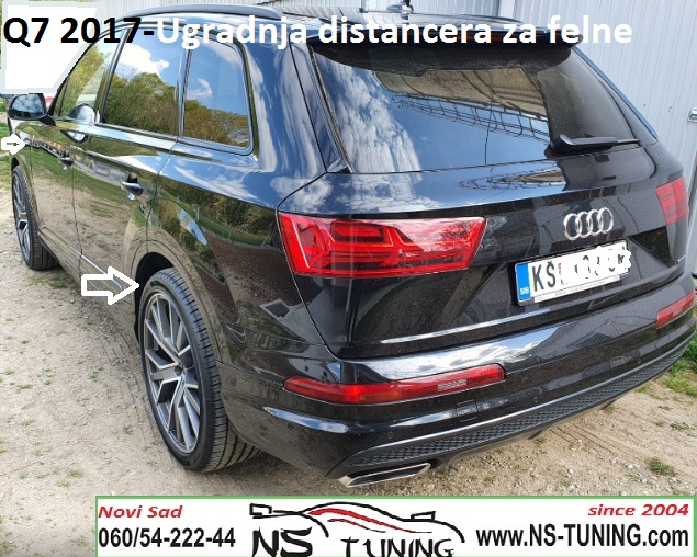 distanceri alu felne audi q7 sq7 2017 5x112 15mm produzeni srafovi novi sad tuning auto servis